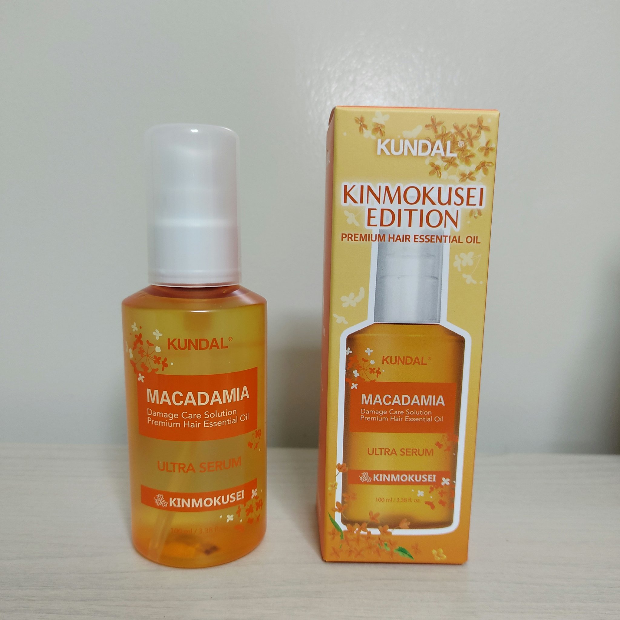 クンダル マカダミア ウルトラヘアセラム /KUNDAL/ヘアオイルを使ったクチコミ（3枚目）