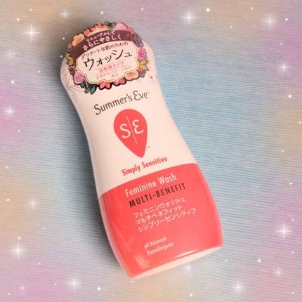 フェミニンウォッシュ マルチベネフィット シンプリーセンシティブ/Summer's Eve(サマーズイブ)/デリケートゾーンケアを使ったクチコミ(1枚目)