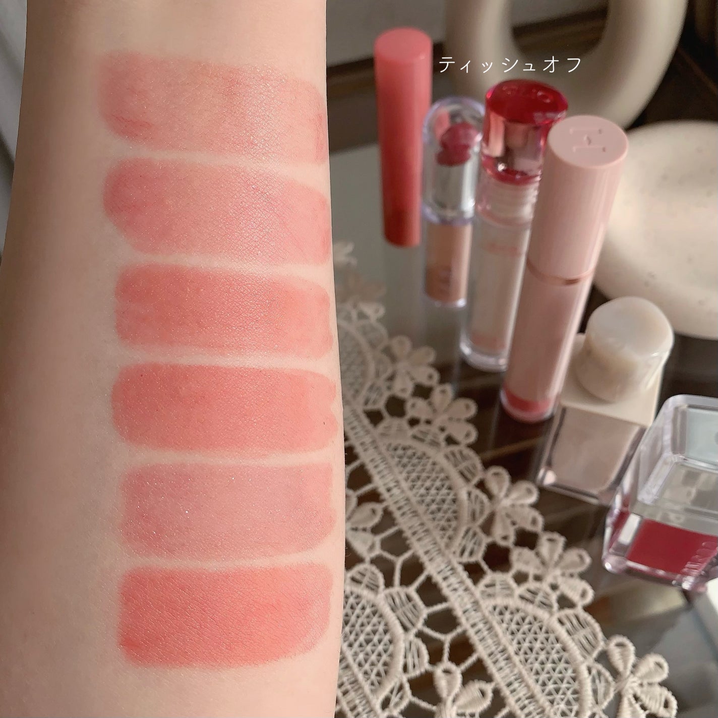 ムードインハンサーウォーターリキッドグロウ/hince/口紅を使ったクチコミ(9枚目)