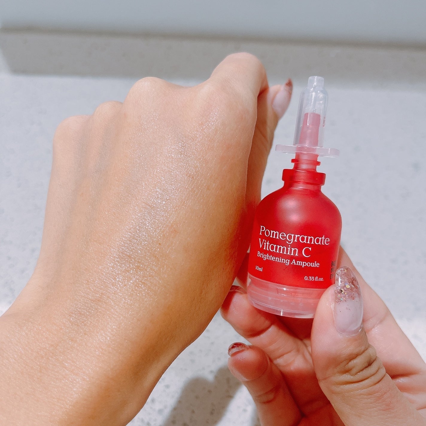 ザクロビタミンC美白アンプル/NATURAL DERMA PROJECT/美容液を使ったクチコミ(6枚目)