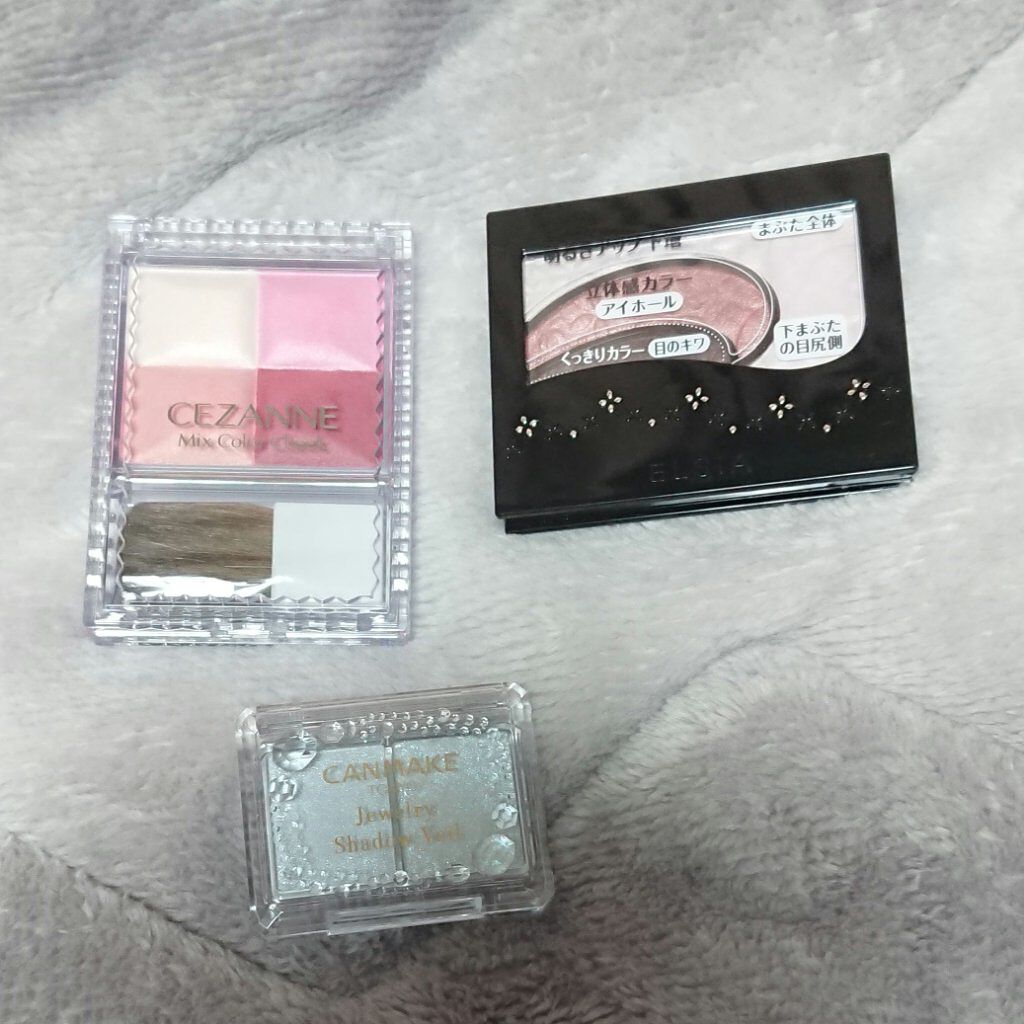 ミックスカラーチーク/CEZANNE/パウダーチークを使ったクチコミ（2枚目）