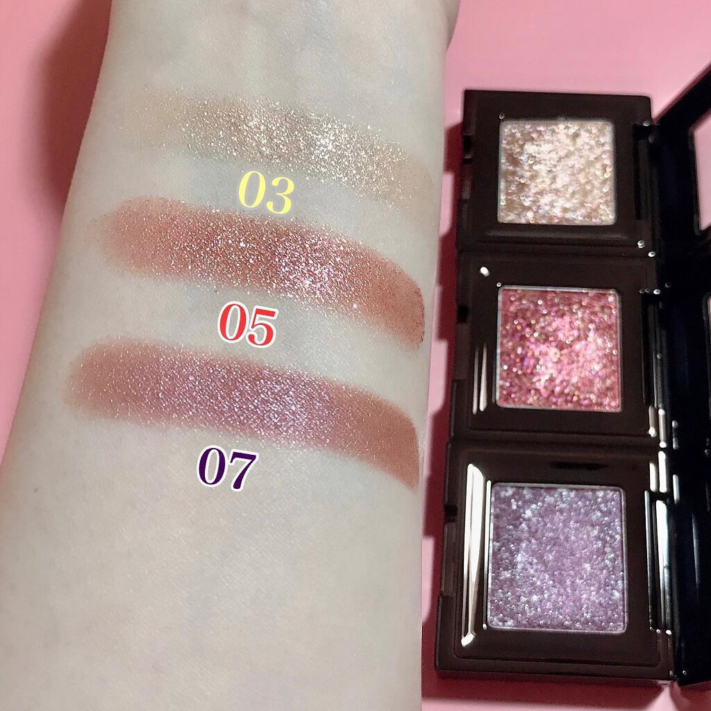 トゥインクル ジェムストーングリッター/ネイチャーリパブリック/グリッターを使ったクチコミ(2枚目)