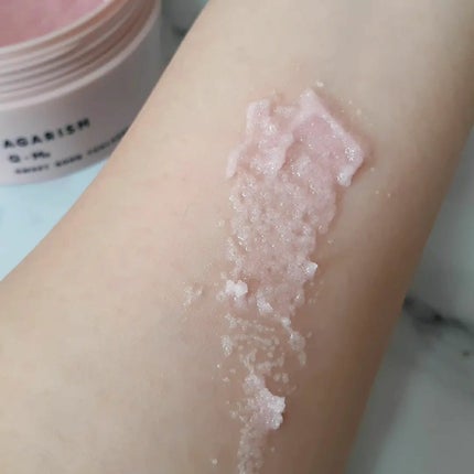 Q+Me スウィート ボム タラソ スクラブ/AGARISM/バスト・ヒップケアを使ったクチコミ(5枚目)