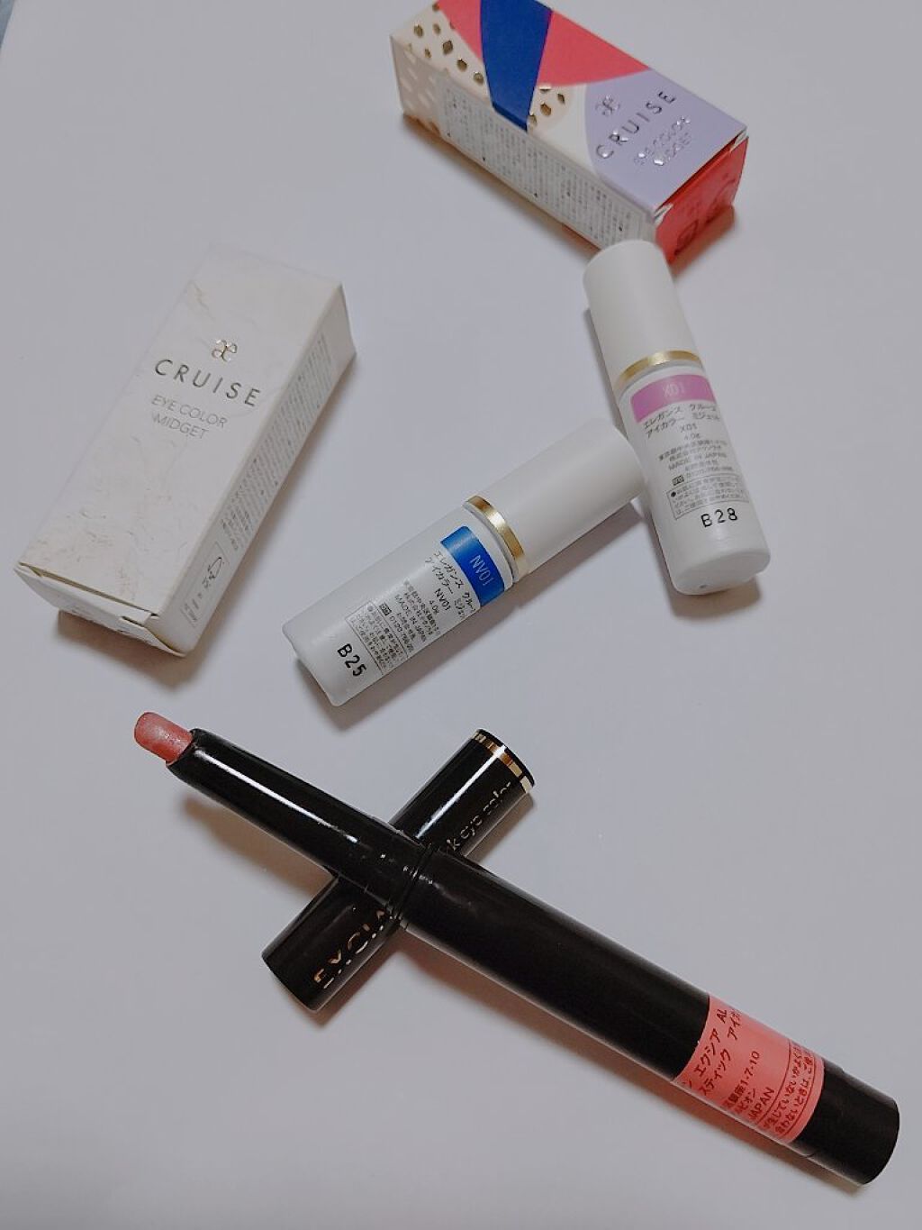 エクシア AL ブライト スティック アイカラー /ALBION/スティックアイシャドウを使ったクチコミ（1枚目）