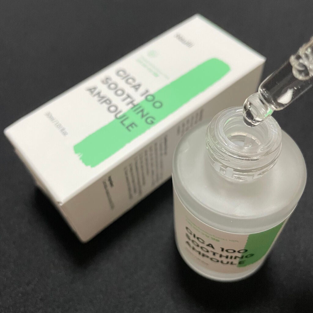 シカ100スージングアンプル/Neulii/美容液を使ったクチコミ(3枚目)