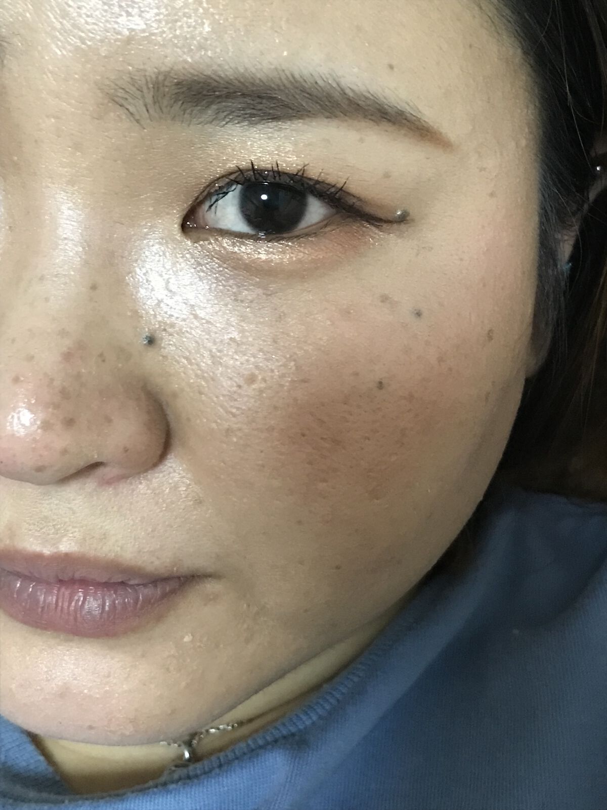 フェイスグロウカラー/CEZANNE/クリームハイライトを使ったクチコミ（3枚目）