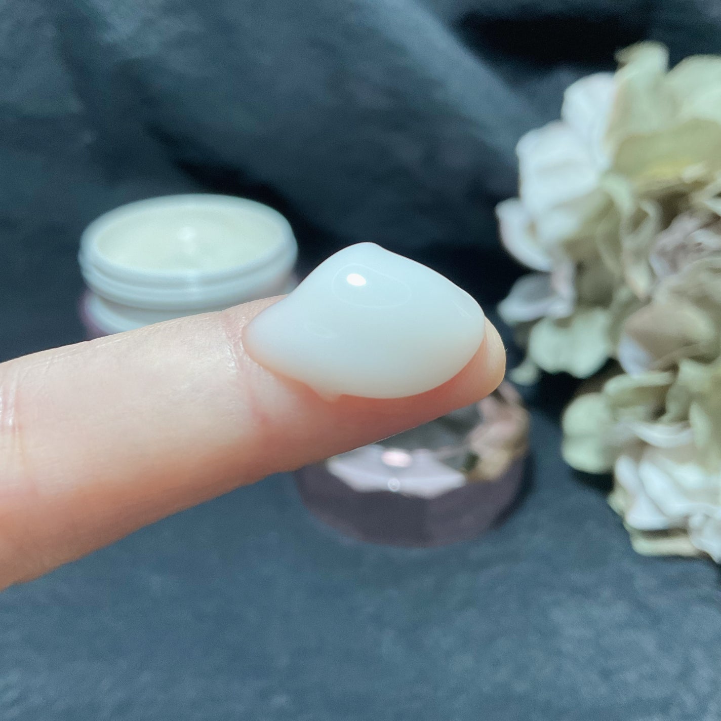 リンクルケア ホワイト モイストジェルクリーム/グレイスワン/オールインワン化粧品を使ったクチコミ(4枚目)