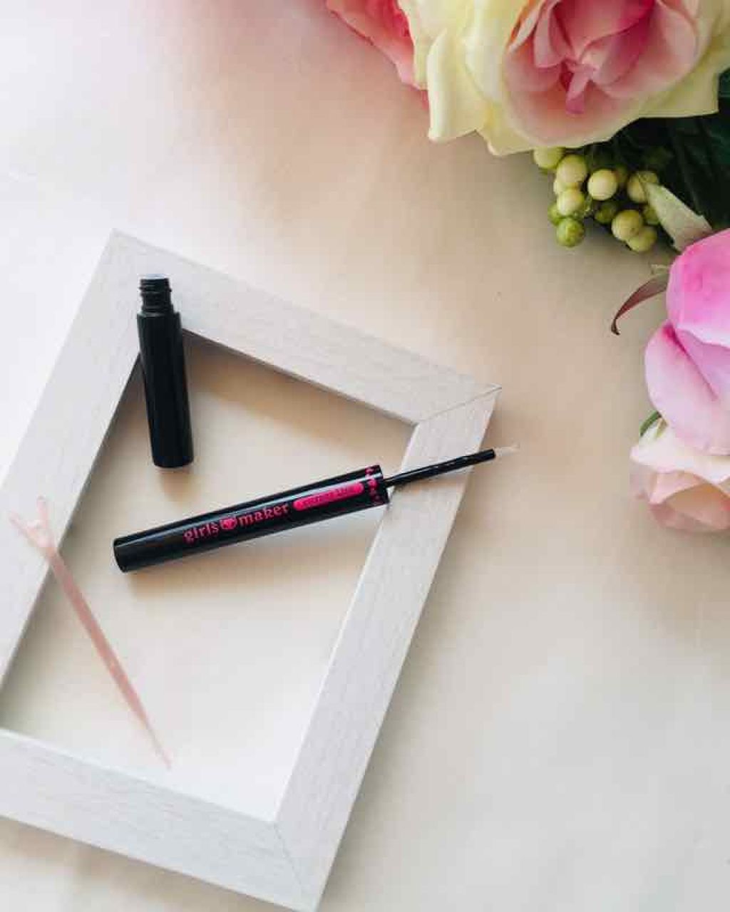 ガールズメーカー エタニティラインα/Girl's Maker/二重まぶた用アイテムを使ったクチコミ（2枚目）