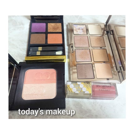 ナクレハイライターブラッシュデュオパレット/shu uemura/パウダーハイライトを使ったクチコミ(1枚目)