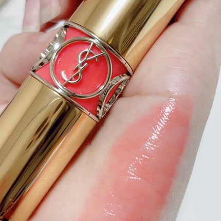 ルージュ ヴォリュプテ シャイン/YVES SAINT LAURENT BEAUTE/口紅を使ったクチコミ(2枚目)