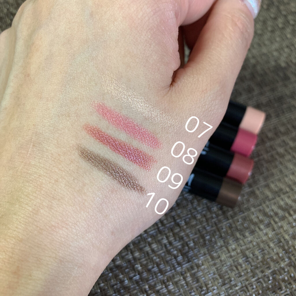 UR GLAM　EYESHADOW STICK 09 ローズブラウン/U R GLAM/スティックアイシャドウを使ったクチコミ（2枚目）