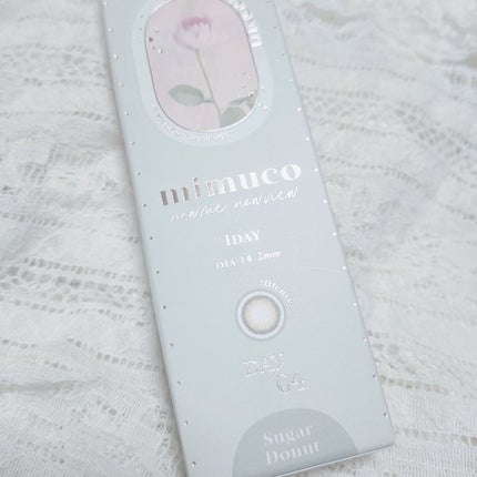 mimuco 1day シュガードーナツ/mimuco/ワンデー(1DAY)カラコンを使ったクチコミ(1枚目)
