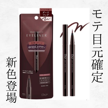 シルキーリキッドアイライナーWP/D-UP/リキッドアイライナーを使ったクチコミ(1枚目)