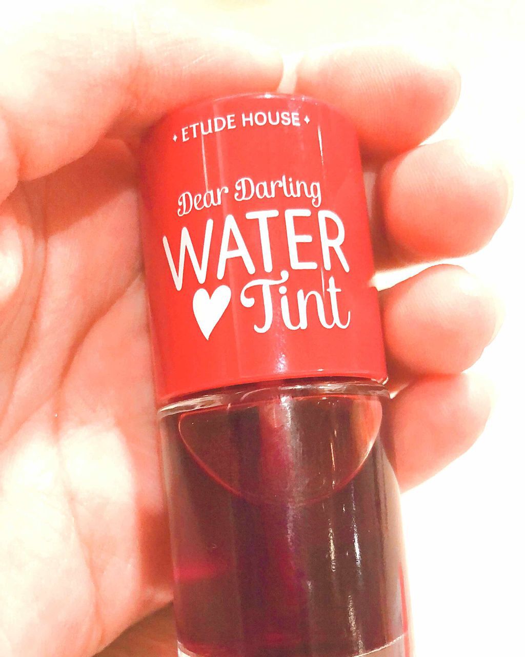 ウォーターティント/ETUDE/リップグロスを使ったクチコミ（1枚目）