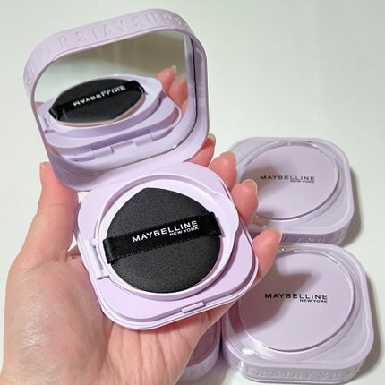 SPステイ クリームパクト ファンデーション/MAYBELLINE NEW YORK/クリーム・エマルジョンファンデーションを使ったクチコミ(4枚目)
