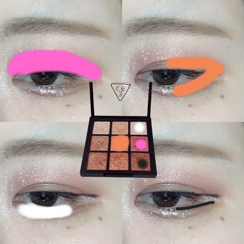 3CE マルチアイカラーパレット/3CE/アイシャドウパレットを使ったクチコミ（2枚目）