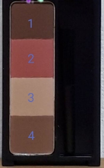 UR GLAM EYEBROW POWDER/U R GLAM/パウダーアイブロウを使ったクチコミ(3枚目)