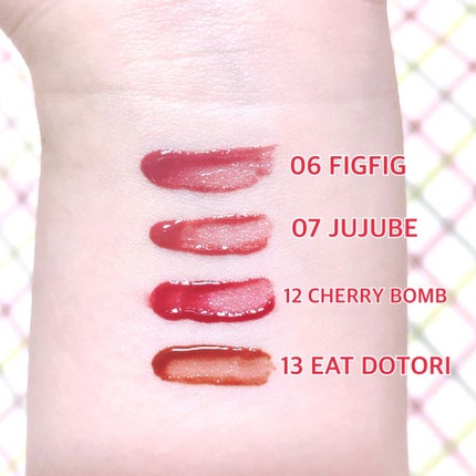 ジューシーラスティングティント/rom&nd/リップティントを使ったクチコミ(7枚目)