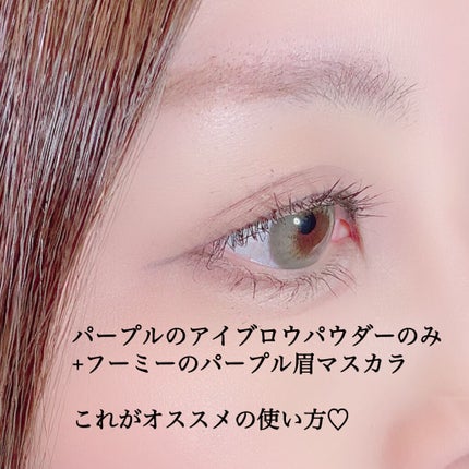 スタイリング パウダーアイブロウ/excel/パウダーアイブロウを使ったクチコミ(6枚目)