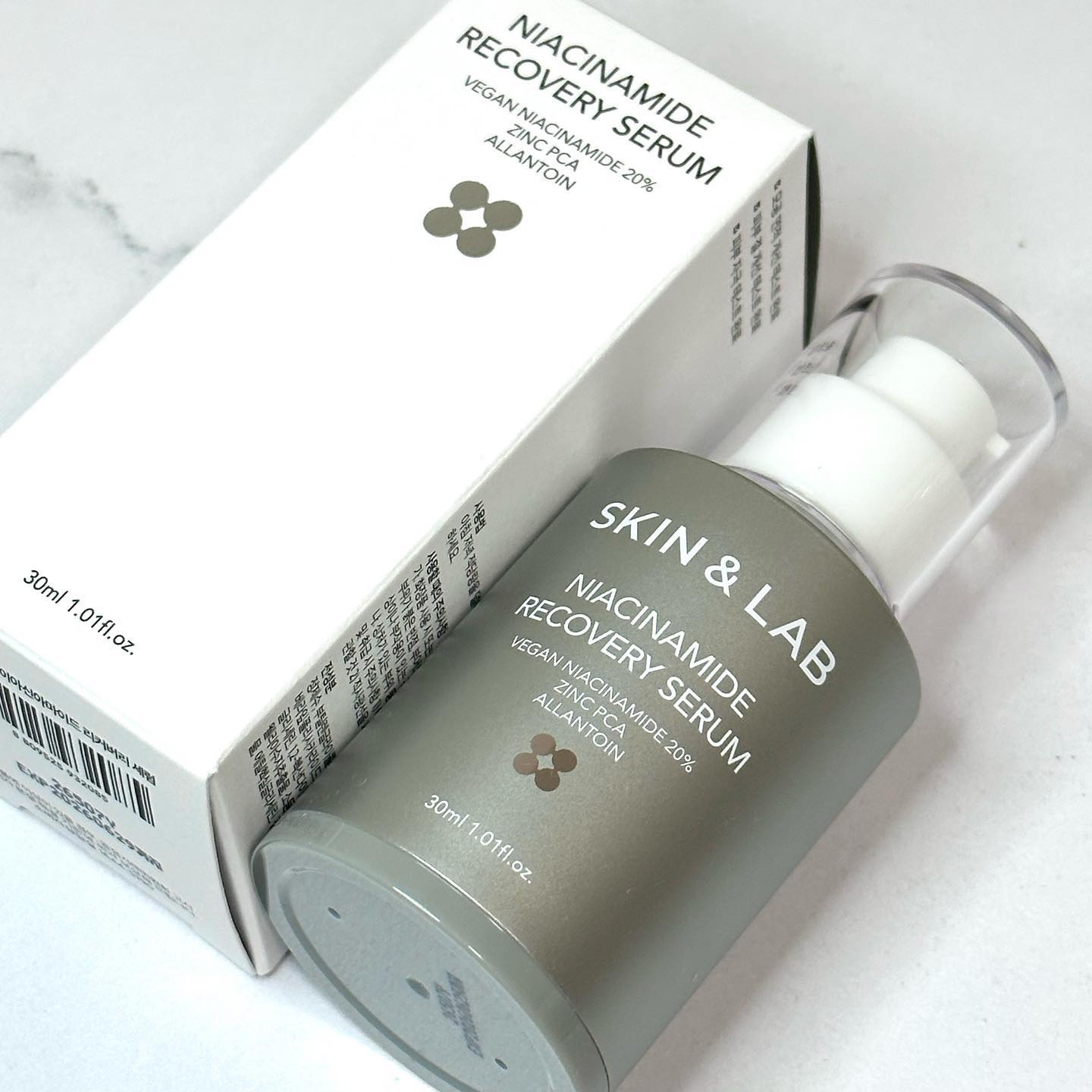 ヴィーガンナイアシンアミドリカバリーセラム/SKIN&LAB/美容液を使ったクチコミ（1枚目）