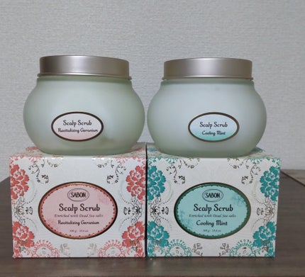 ヘッドスクラブ リプレニッシング(ゼラニウム)/SABON/ヘッドスクラブを使ったクチコミ(1枚目)