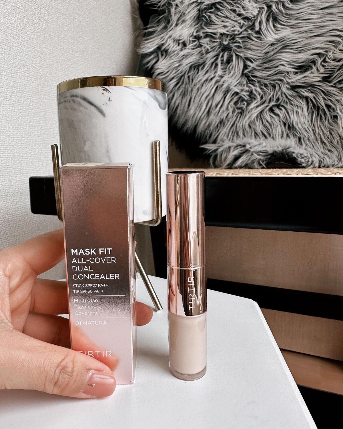 マスクフィットオールカバーデュアルコンシーラー/TIRTIR(ティルティル)/コンシーラーを使ったクチコミ(1枚目)