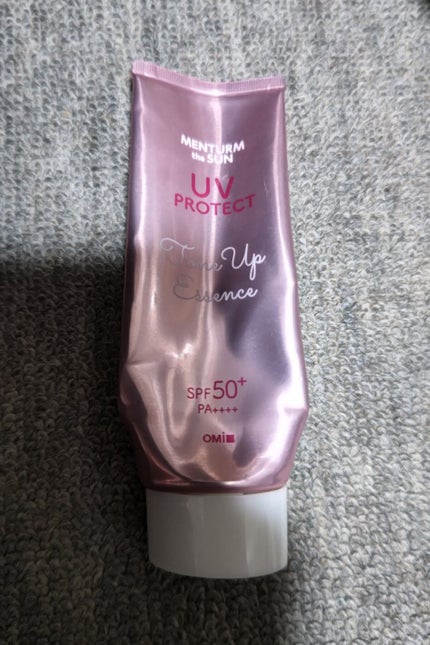 メンタームザサン トーンアップUVエッセンス/メンターム/日焼け止めローションを使ったクチコミ(1枚目)