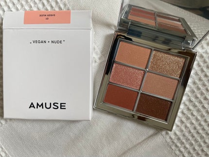 アイ ヴィーガン シアーパレット/AMUSE/アイシャドウパレットを使ったクチコミ(1枚目)
