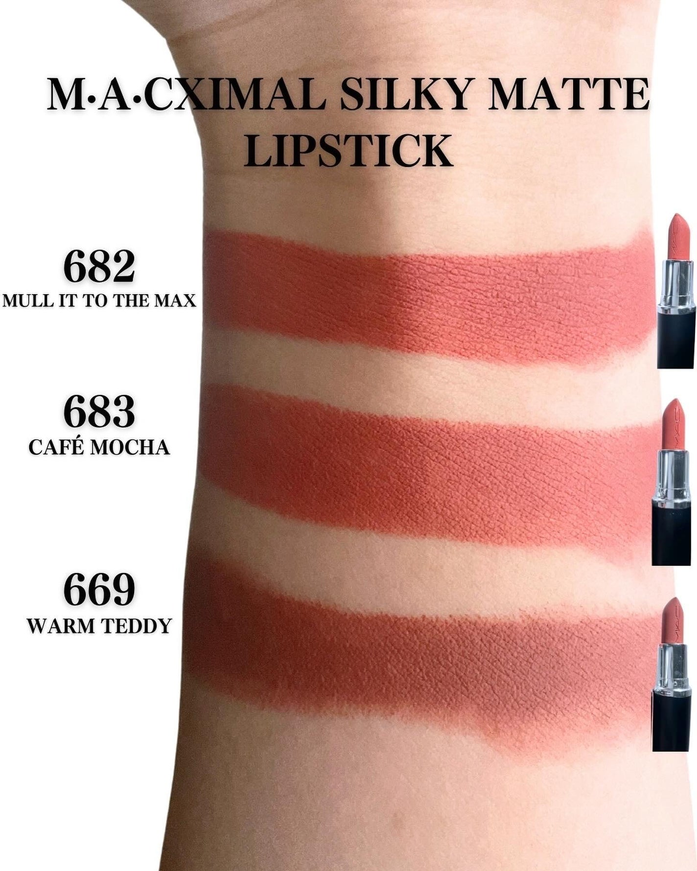 マキシマル シルキー マット リップスティック/M・A・C/口紅を使ったクチコミ(3枚目)