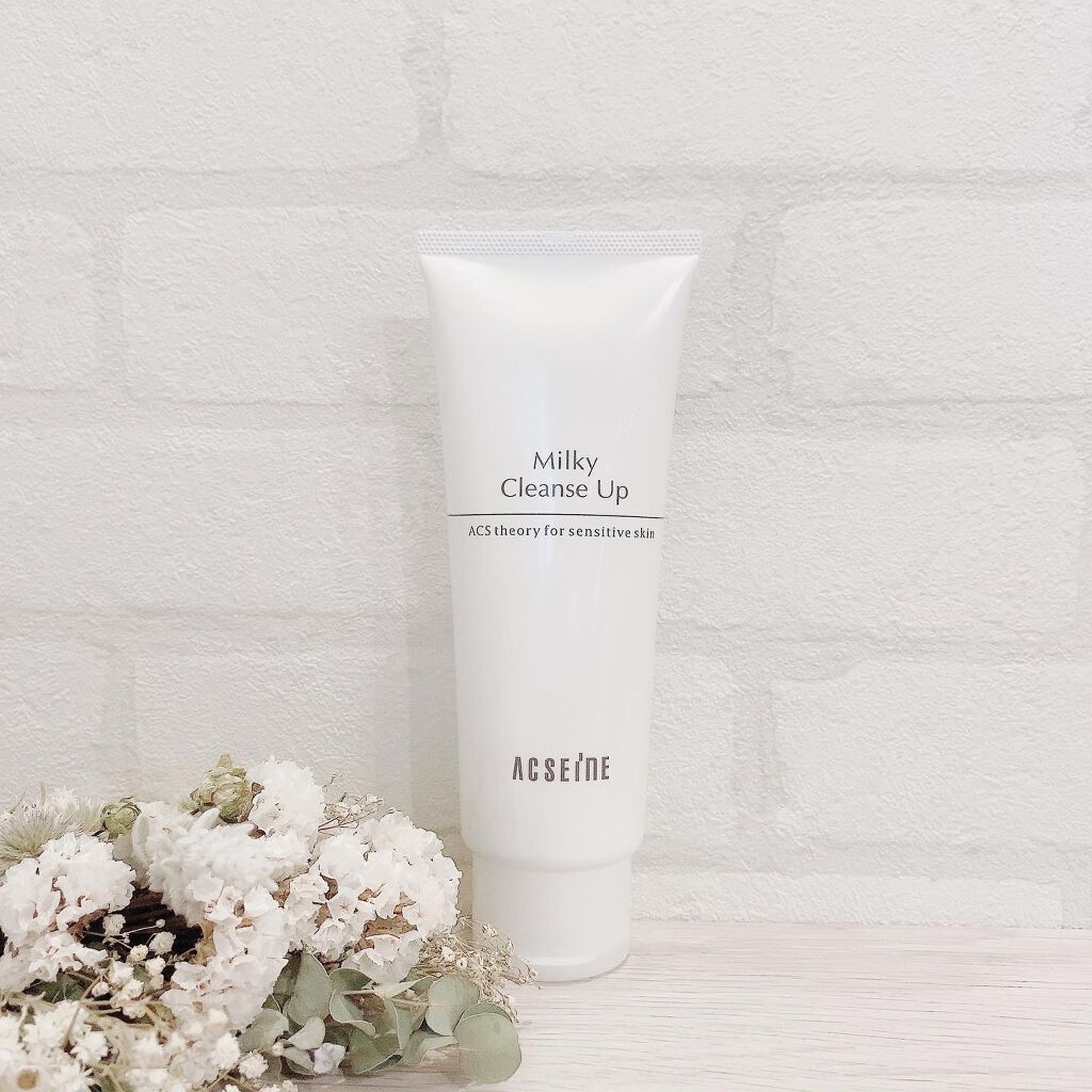 ミルキィ クレンズアップ/ACSEINE/ミルククレンジングを使ったクチコミ（2枚目）