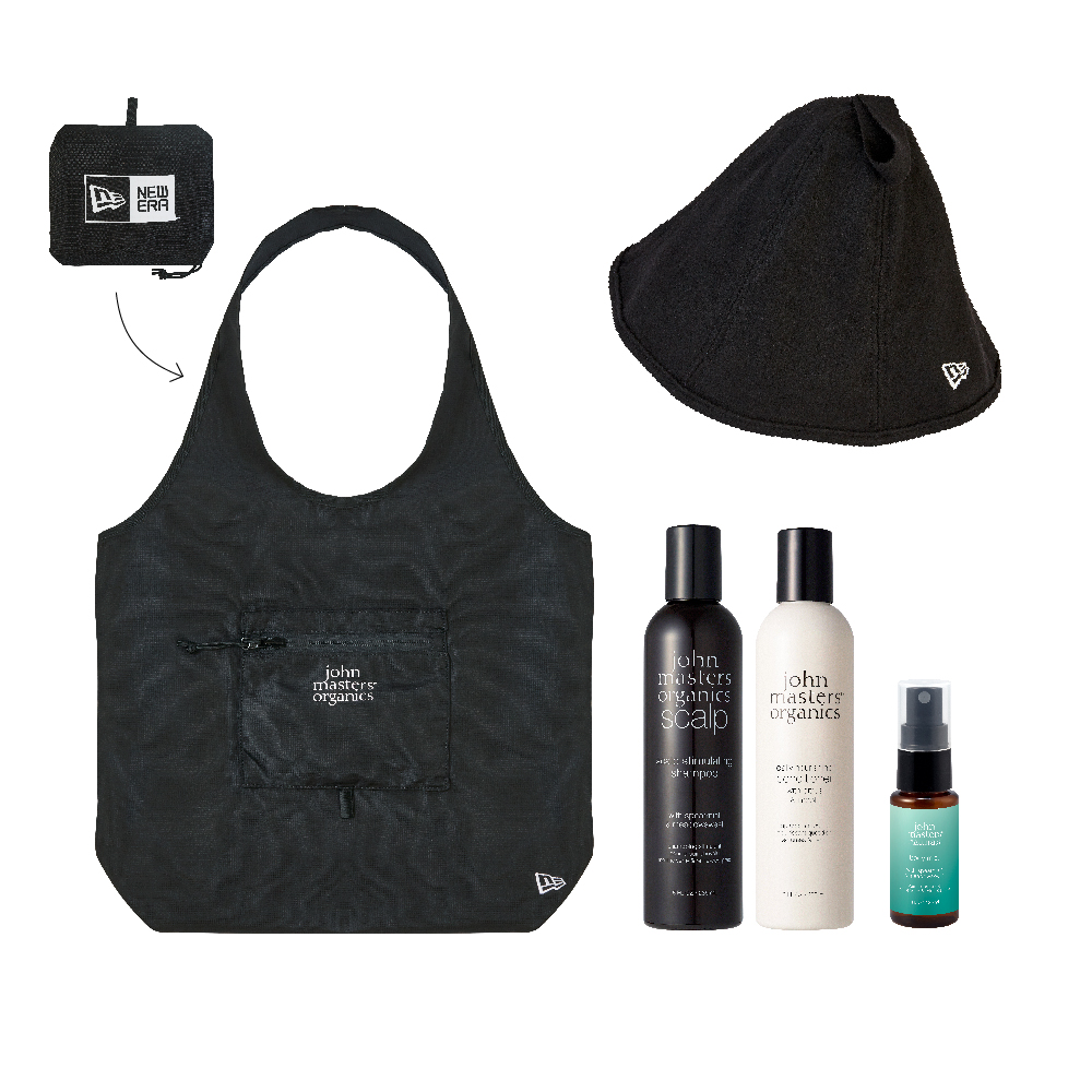 john masters organics×New Era saunnerセット john masters organics×New Era saunnerセット