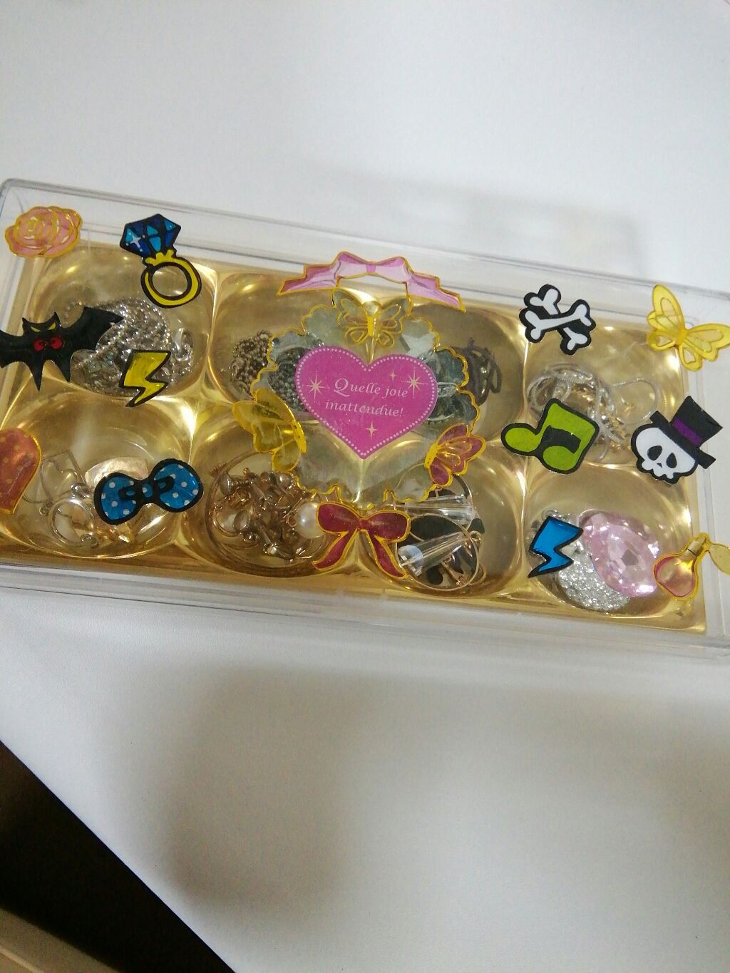 るいりんちょ🦄💓 on LIPS 「アクセサリー入れ!(イヤリング!,ネックレス!)謎に多いイヤリ..」(1枚目)