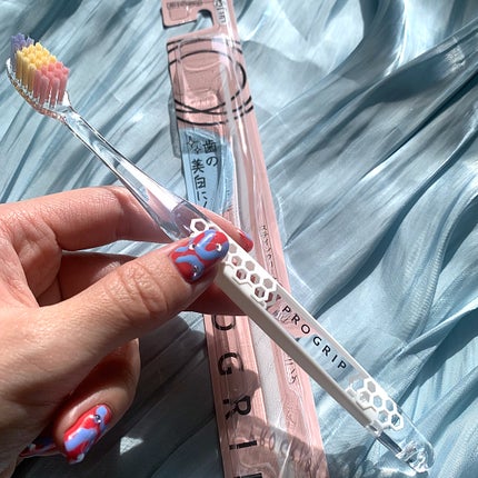 プログリップハブラシ typeⅠ/エビス/歯ブラシを使ったクチコミ(7枚目)