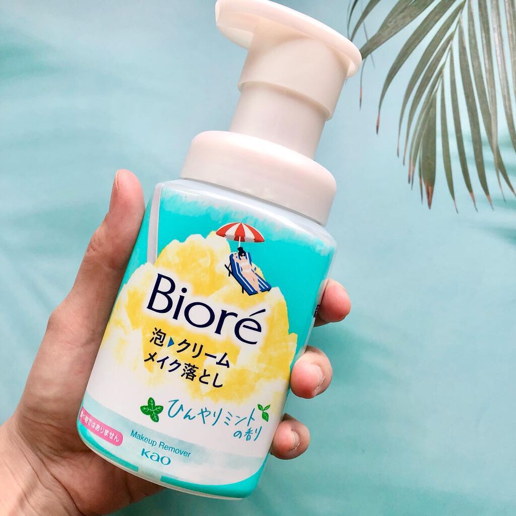 泡クリームメイク落とし/ビオレ/クレンジングクリームを使ったクチコミ（2枚目）
