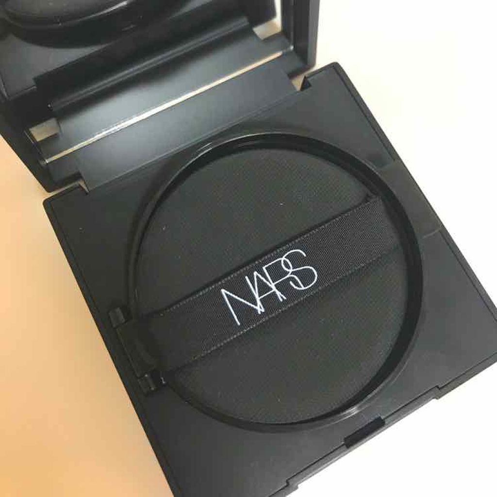 ナチュラルラディアント ロングウェア クッションファンデーション/NARS/クッションファンデーションを使ったクチコミ（2枚目）