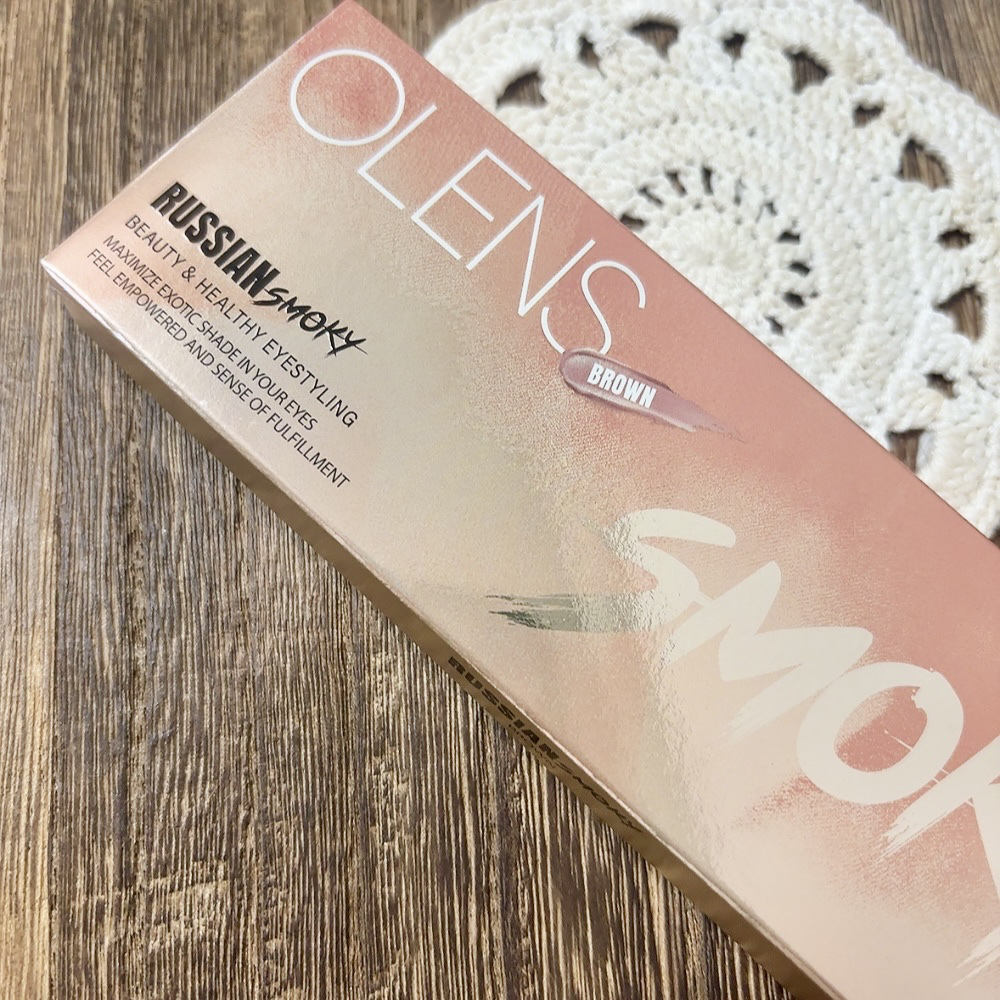 ロシアンスモーキー/OLENS/カラーコンタクトレンズを使ったクチコミ（2枚目）