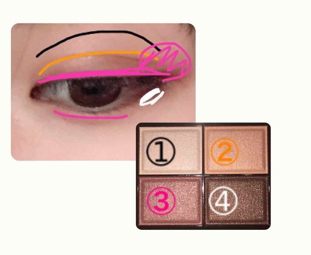 スキニーリッチシャドウ/excel/アイシャドウパレットを使ったクチコミ(3枚目)