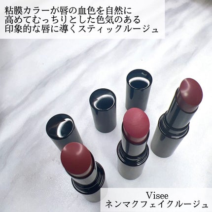 ネンマクフェイク ルージュ/Visée/口紅を使ったクチコミ(2枚目)