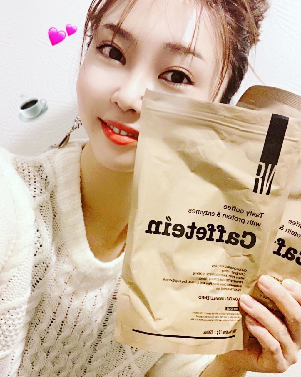 カフェテイン/NR SHOP/その他プロテインを使ったクチコミ(4枚目)