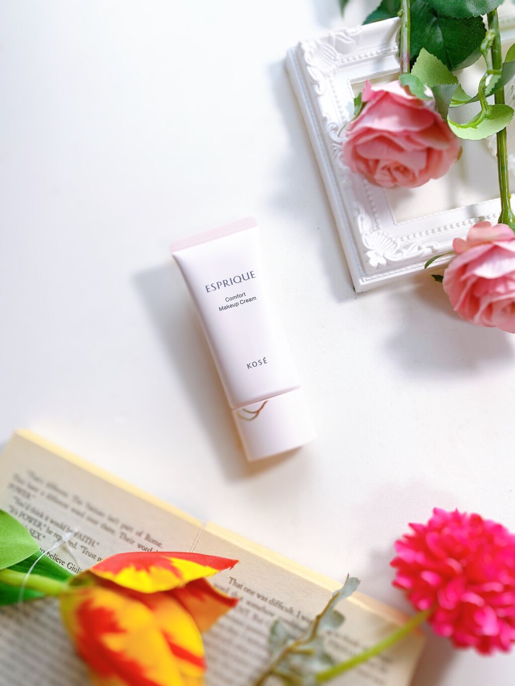 コンフォート メイククリーム〈色つき美容クリーム〉/ESPRIQUE/化粧下地を使ったクチコミ（2枚目）