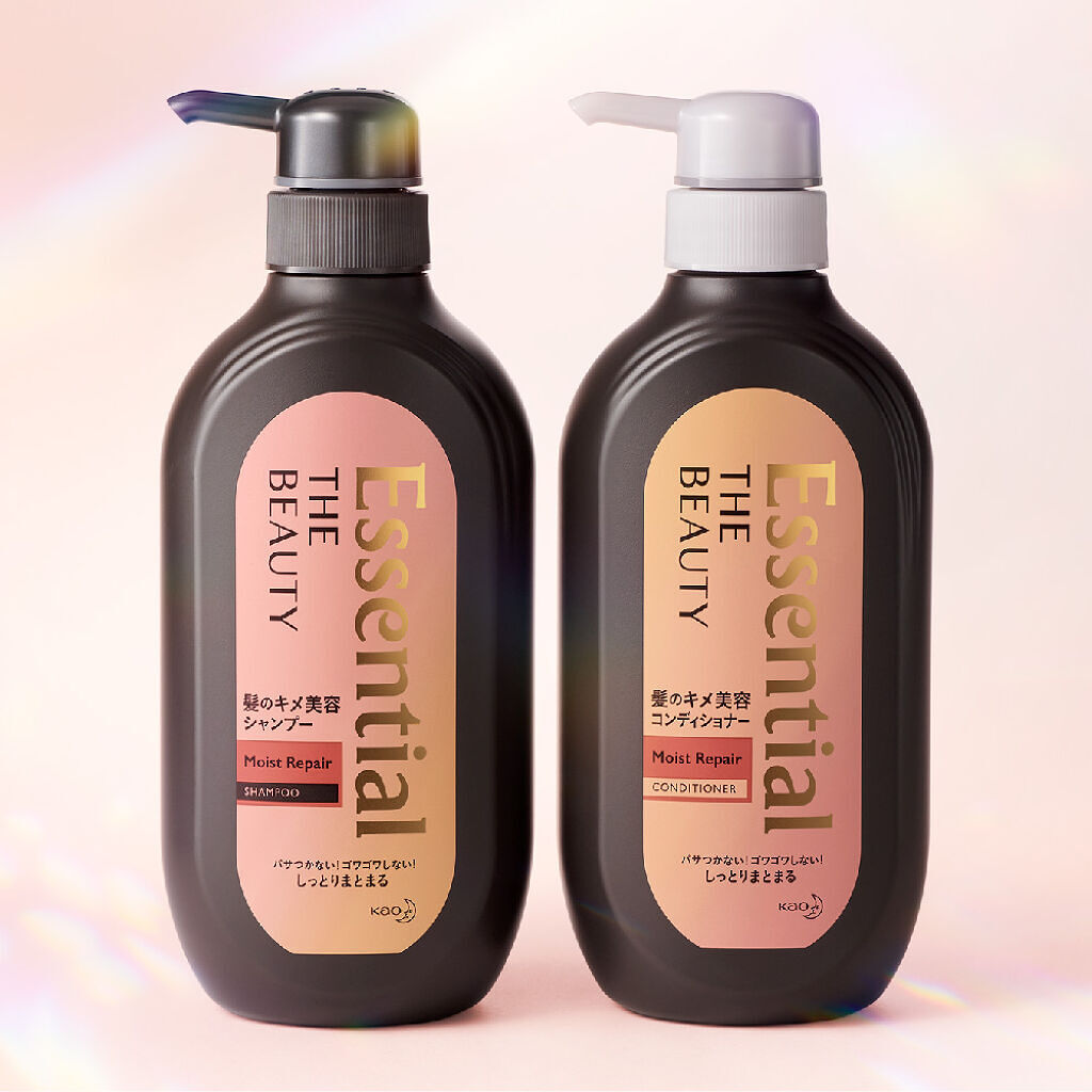 新商品！エッセンシャルザビューティ髪のキメ美容シリーズ モイストリペアを200名様に（1枚目）