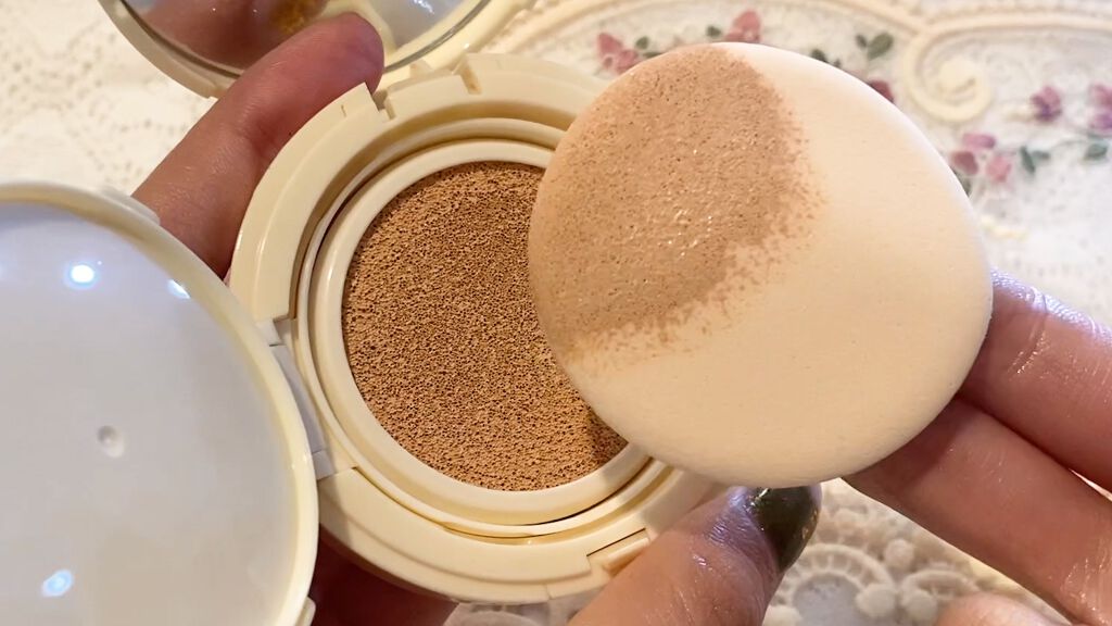 ハイドレーション クッション コンパクト スキン シールド/Abib /クッションファンデーションを使ったクチコミ（1枚目）