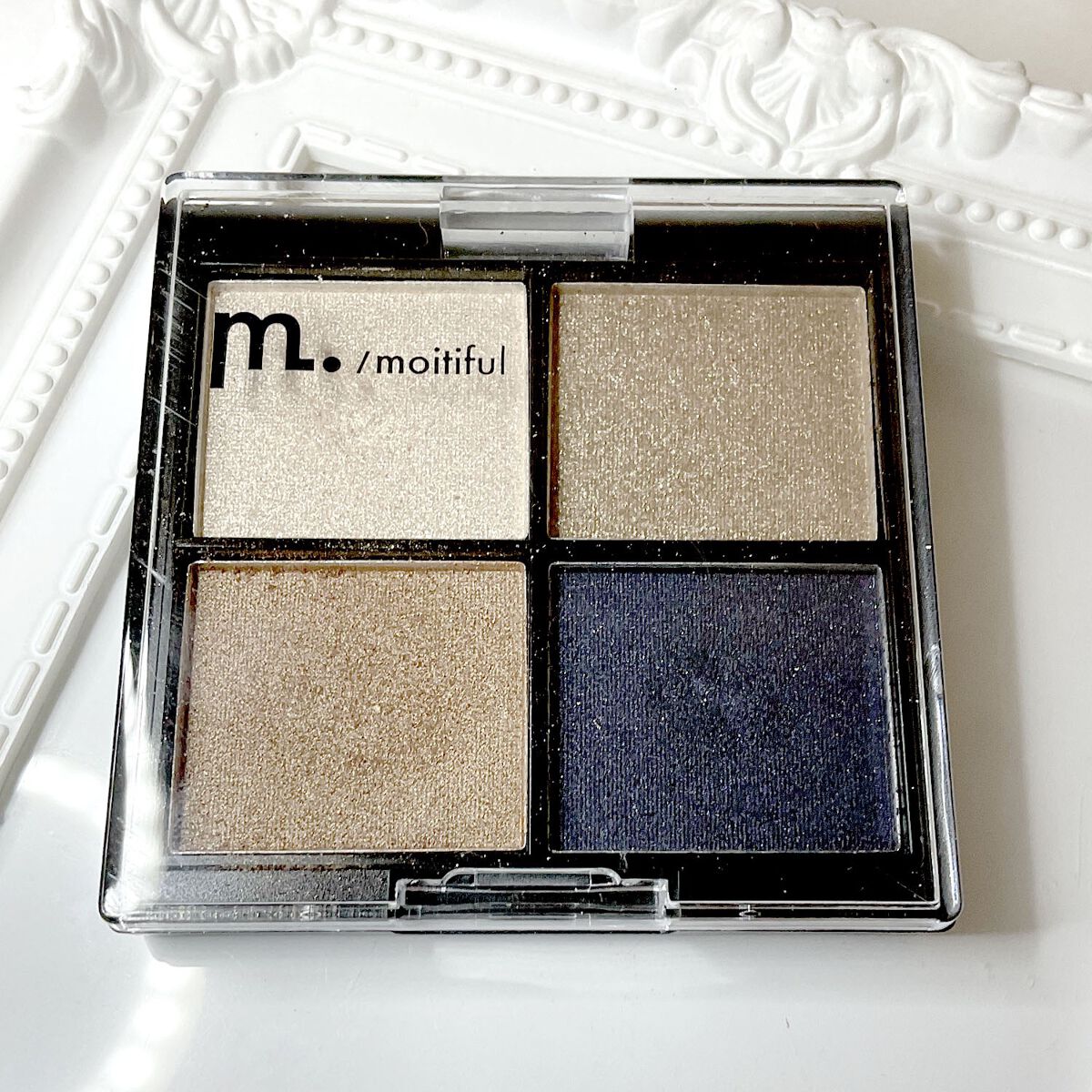 MFL アイシャドウ ネイビー/moitiful/アイシャドウパレットを使ったクチコミ（1枚目）
