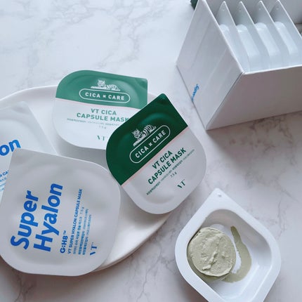 CICA カプセルマスク/VT/洗い流すパック・マスクを使ったクチコミ(1枚目)