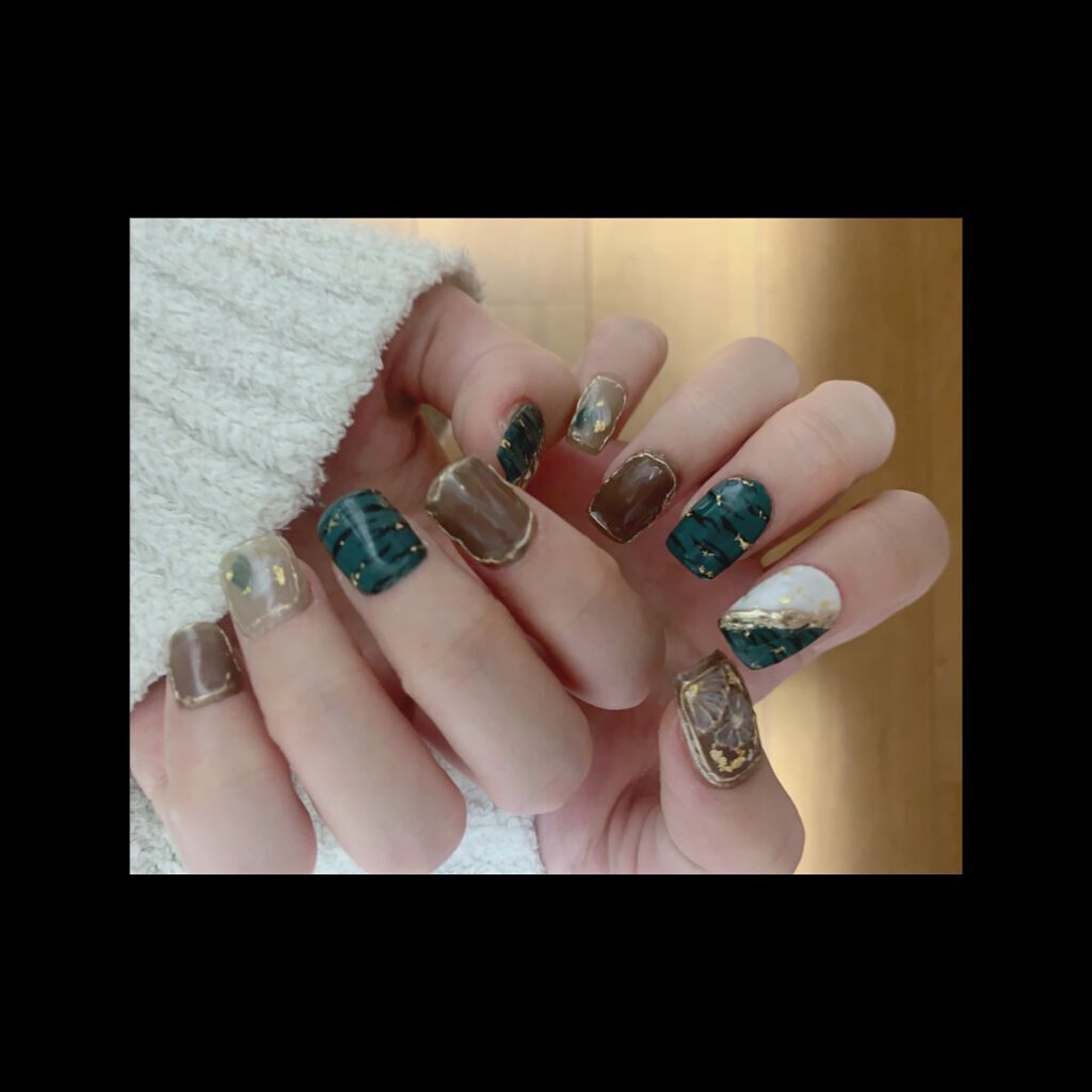 ジェルネイル(ライト対応)/セリア/ジェルネイルを使ったクチコミ(1枚目)