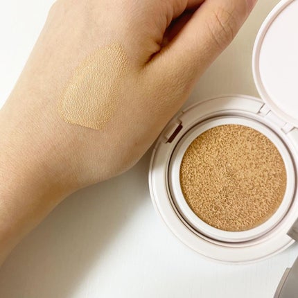 リンクルホワイトクッションファンデーション/コラリッチ/クッションファンデーションを使ったクチコミ(3枚目)