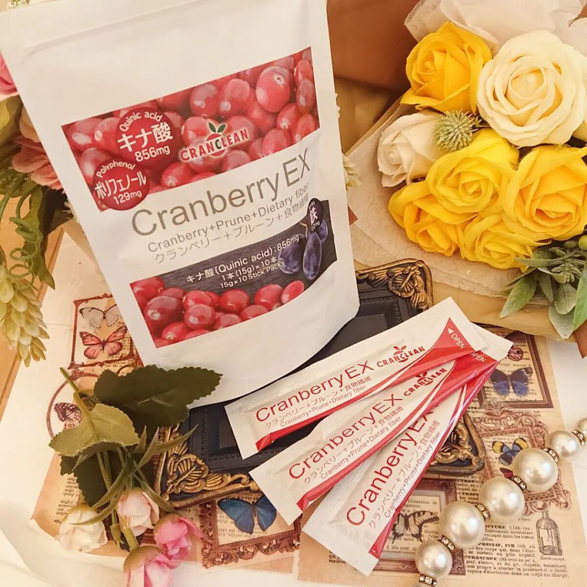 CRANCLEAN・クランベリーEX/クランクリン/食品を使ったクチコミ（1枚目）