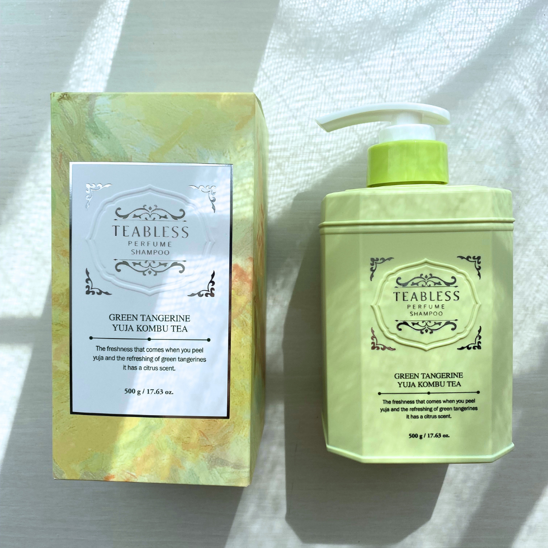 清柑柚子コンブチャパヒューム薄毛ケアシャンプー/TEABLESS/市販シャンプーを使ったクチコミ（2枚目）