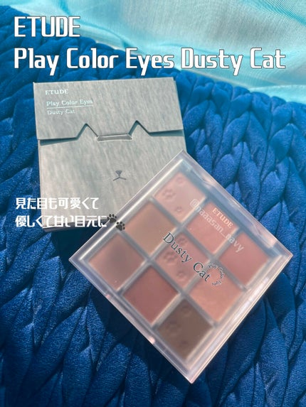 プレイカラーアイズ ダスティキャット/ETUDE/アイシャドウパレットを使ったクチコミ(1枚目)