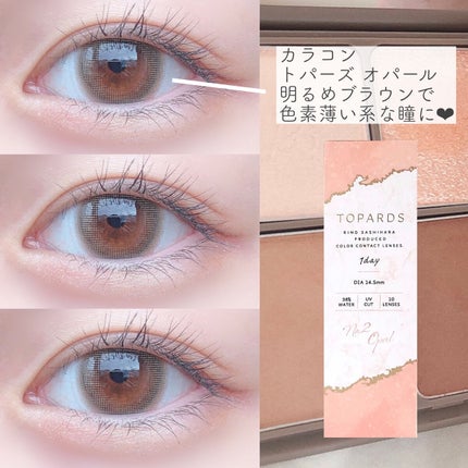 TOPARDS 1day/TOPARDS/ワンデー(1DAY)カラコンを使ったクチコミ(5枚目)